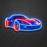 Araba UV Baskı - Neon Led